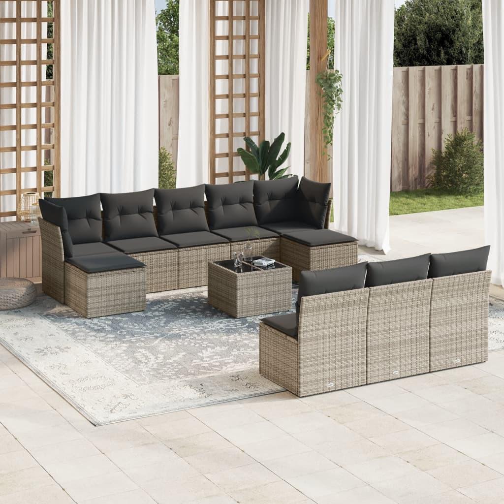 VidaXL Garten sofagarnitur poly-rattan  