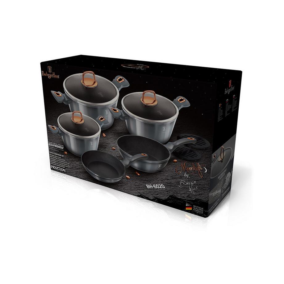 Berlinger Haus  Pfannenset Moonlight Collection 10 tgl. 
