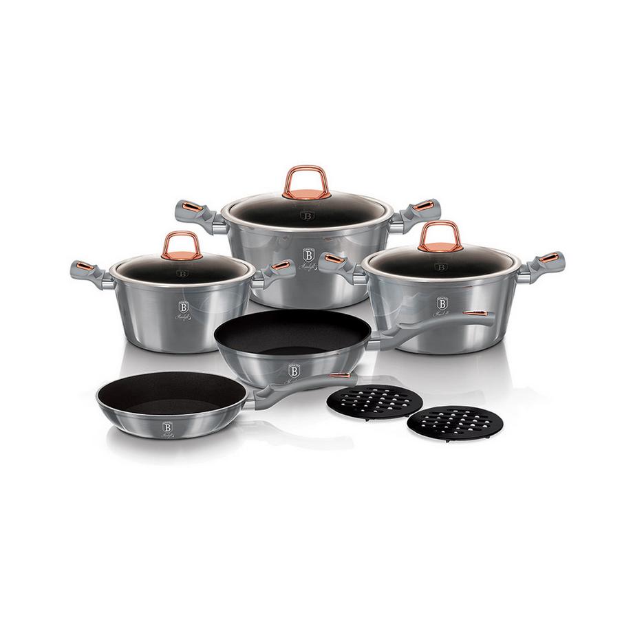 Berlinger Haus  Pfannenset Moonlight Collection 10 tgl. 