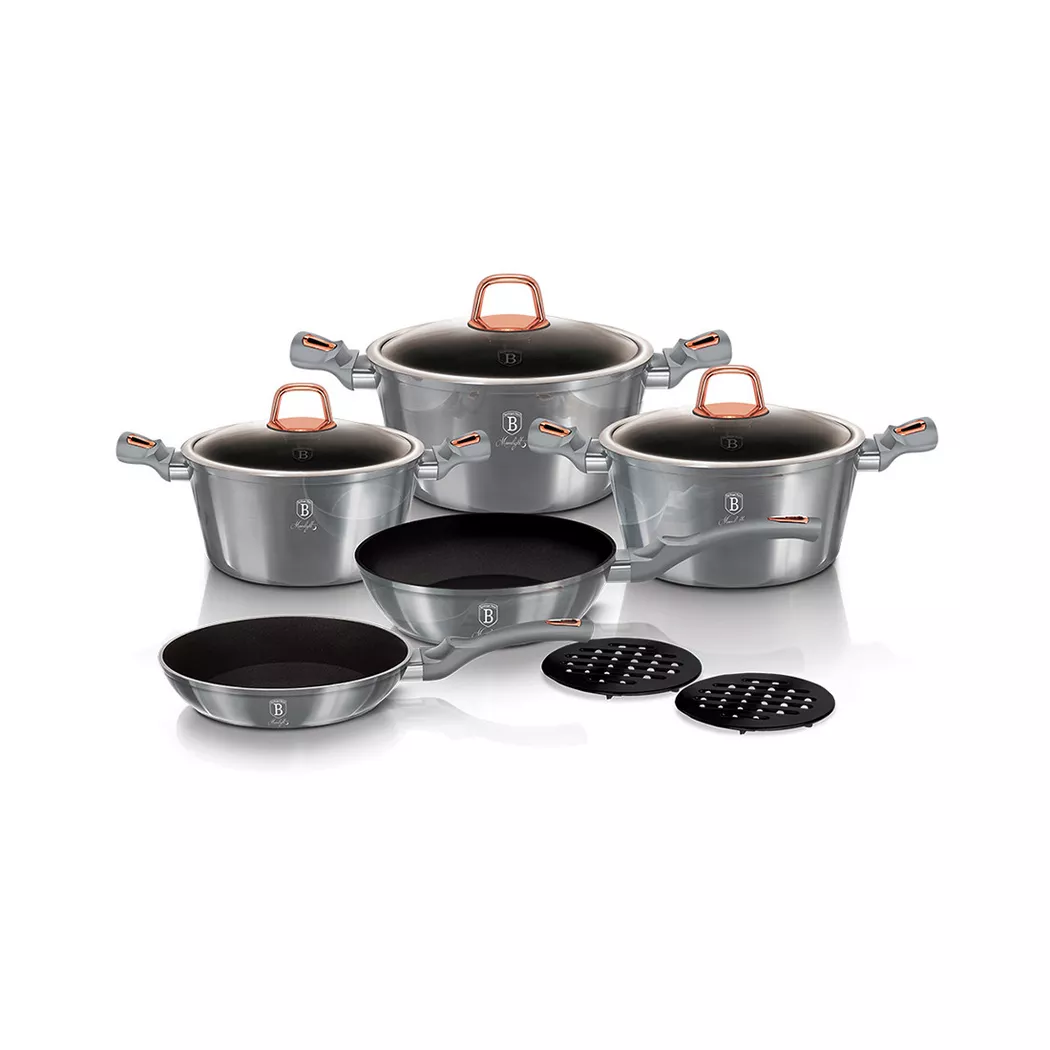 Berlinger Haus Set de poêles Moonlight Collection 10 pcs.