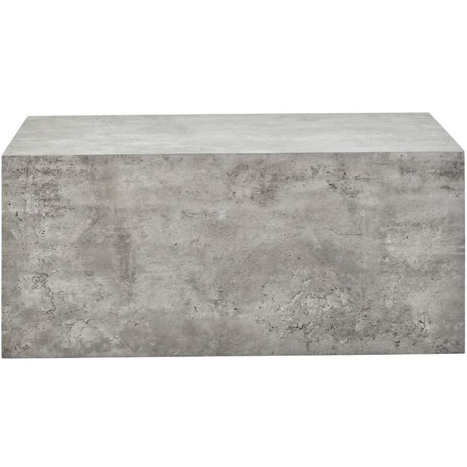 Tectake Couchtisch Lasley minimalistisches Design robustes MDF in Betonoptik  