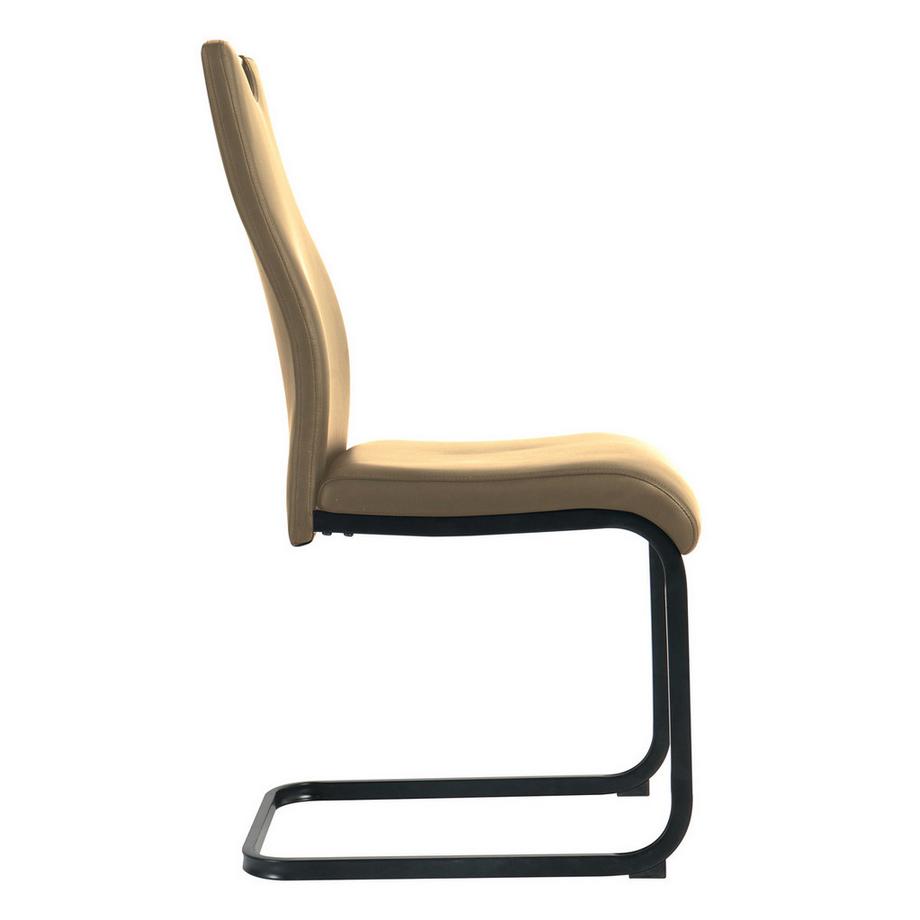 mutoni Chaise Toka taupe (lot de 2)  