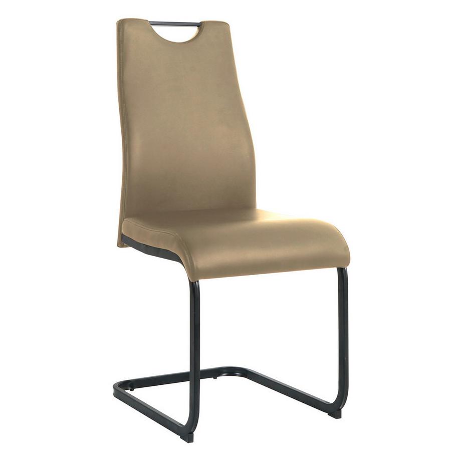 mutoni Chaise Toka taupe (lot de 2)  