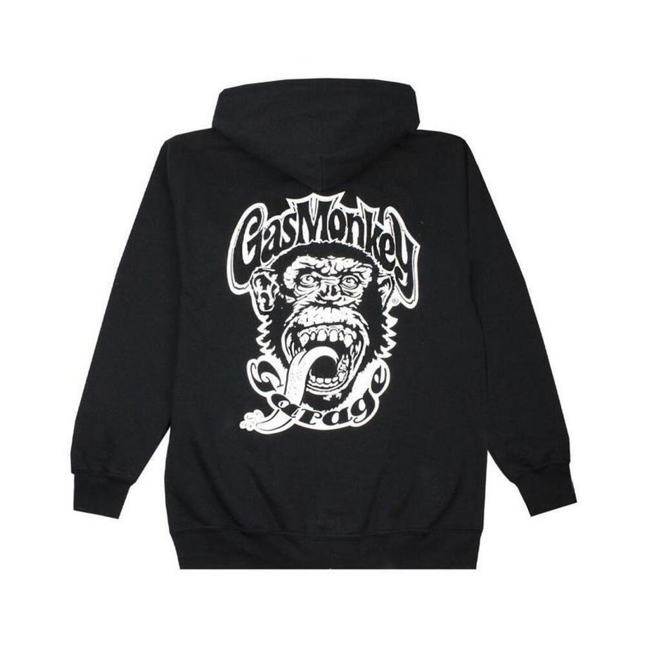 Gas Monkey Garage Kapuzenpullover Durchgehender Reissverschluss  