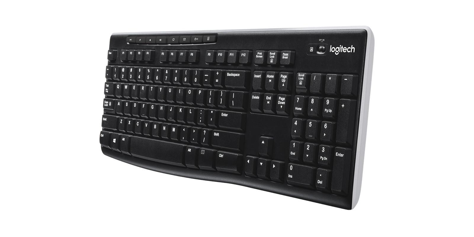 Logitech  K270 (FR, Kabellos) 