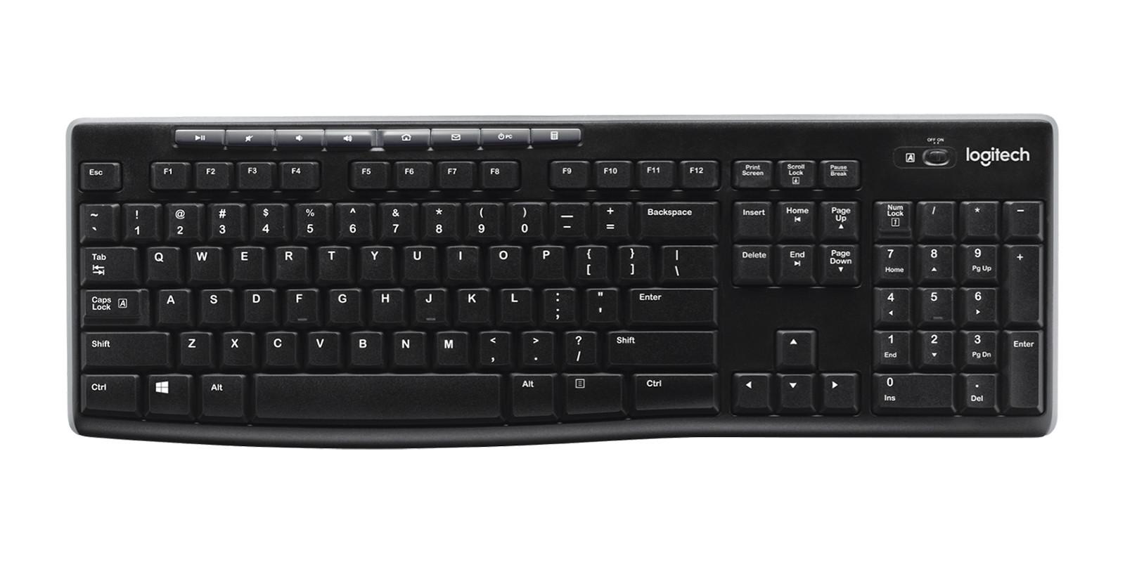 Logitech  K270 (FR, Kabellos) 
