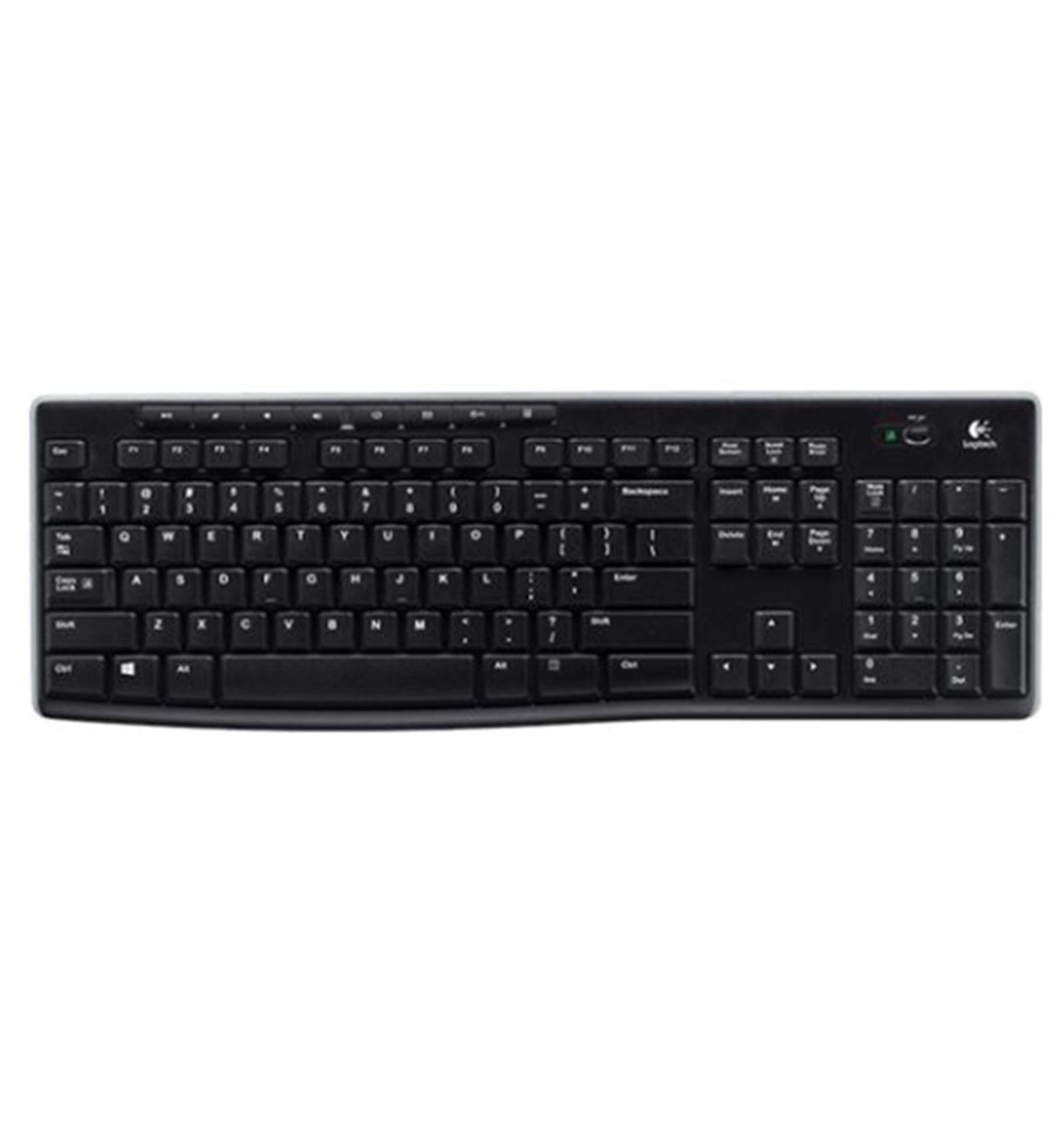 Logitech  Wireless Keyboard K270 tastiera RF Wireless AZERTY Francese Nero 