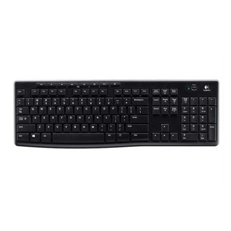 Logitech  Wireless Keyboard K270 tastiera RF Wireless AZERTY Francese Nero 