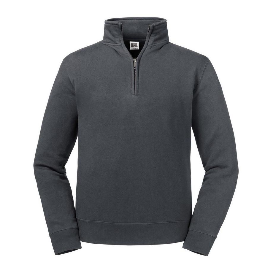 Russell Authentic Sweatshirt mit kurzem Reißverschluss  