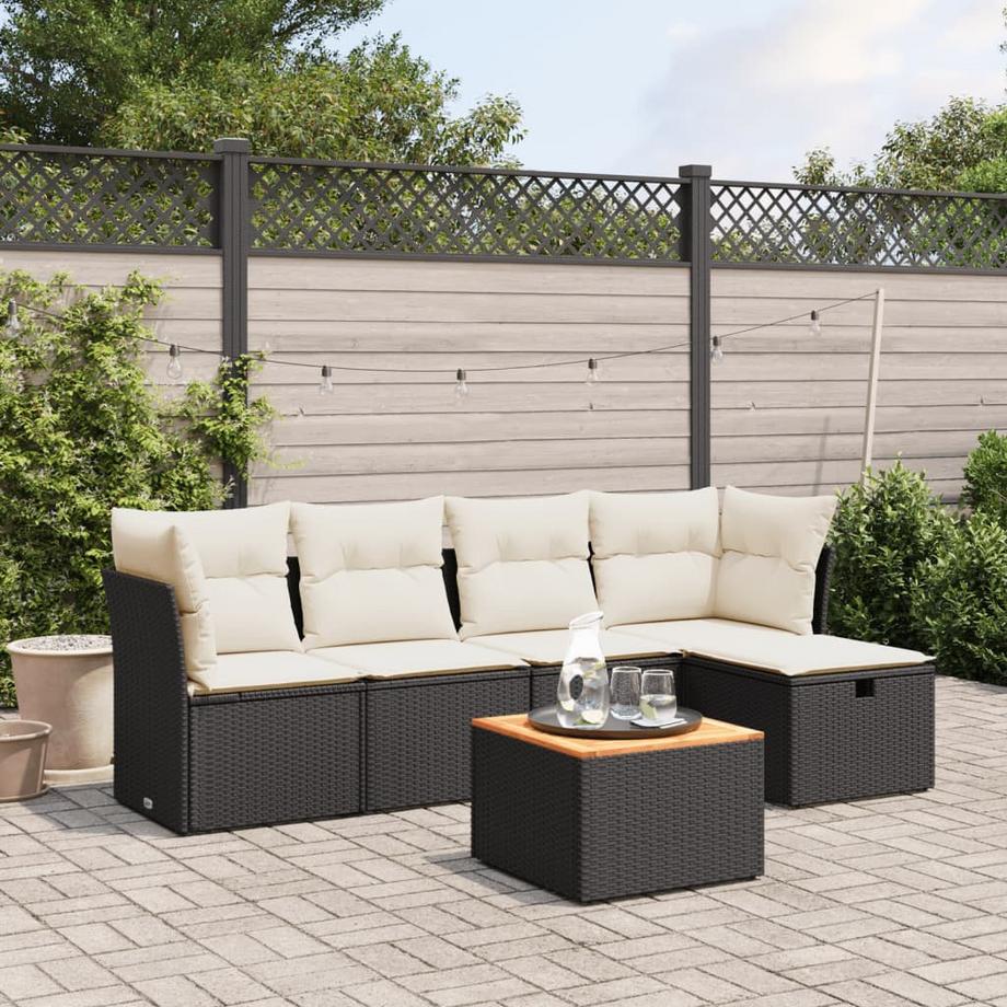 VidaXL Garten sofagarnitur poly-rattan  
