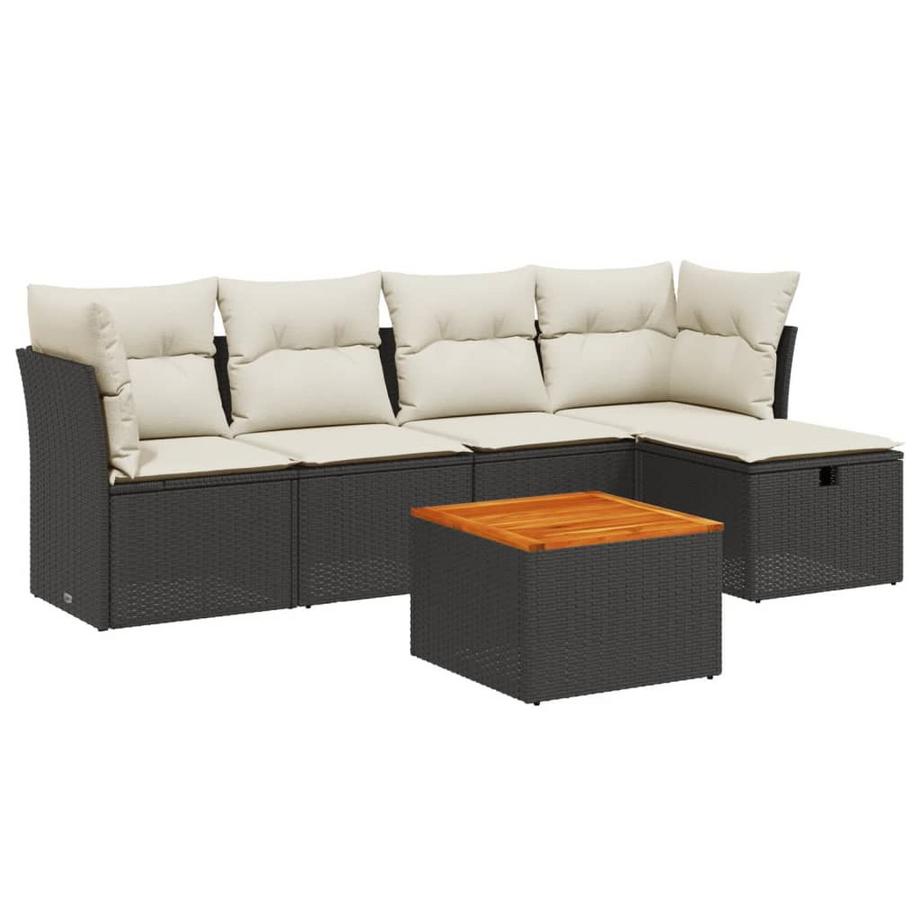 VidaXL Garten sofagarnitur poly-rattan  