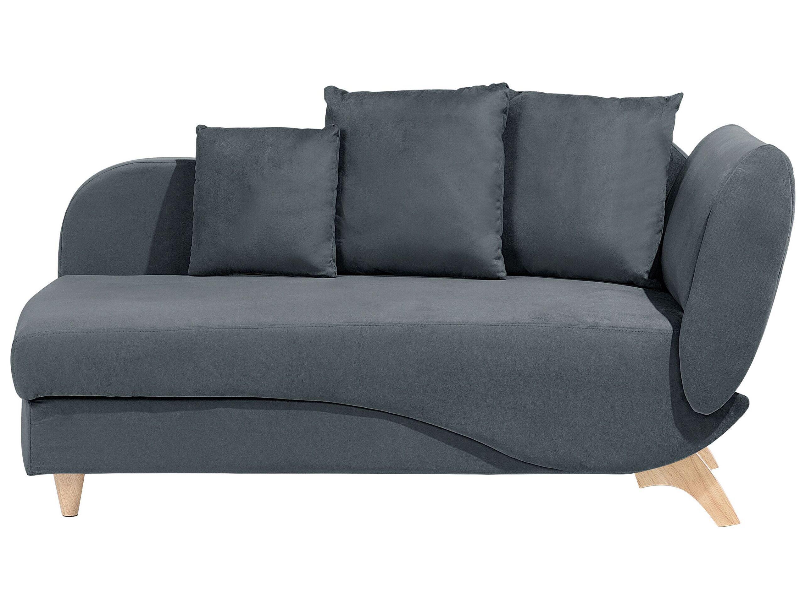Image of Chaiselongue aus Samtstoff Modern MERI Chaiselongue aus Samtstoff Modern MERI