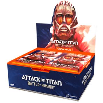 UniVersus CCG: Attack on Titan "Battle for Humanity" Booster Display - EN