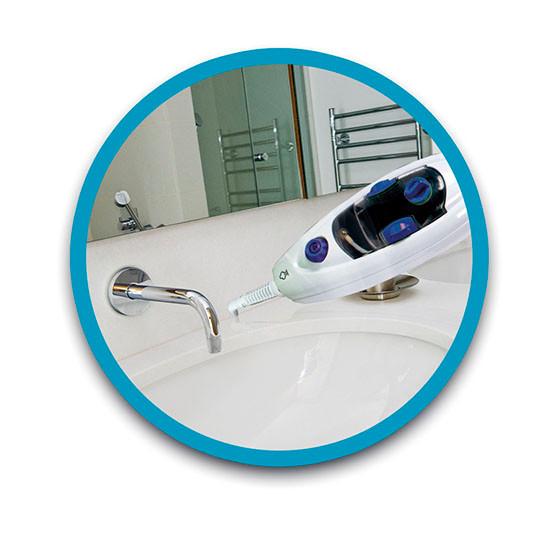 STARLYF Steam Mop Blue - Nettoyeur vapeur 2 en 1  