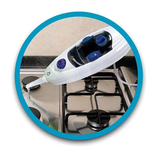 STARLYF Steam Mop Blue - Nettoyeur vapeur 2 en 1  