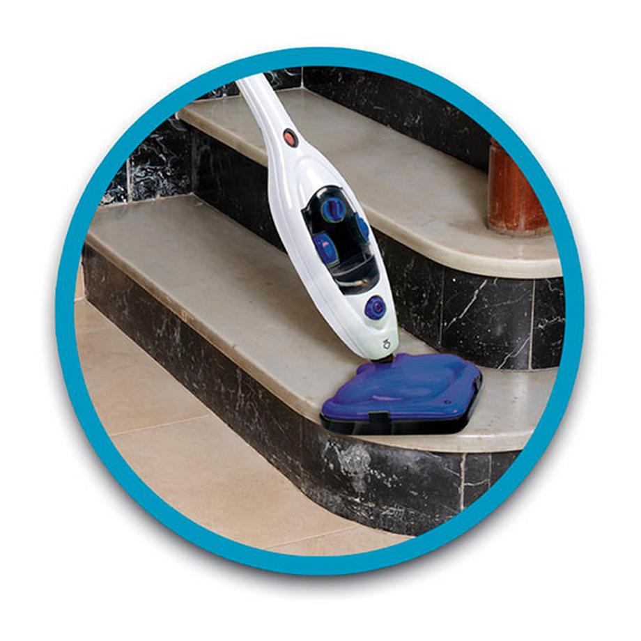 STARLYF Steam Mop Blue - Pulitore a vapore 2 en 1  