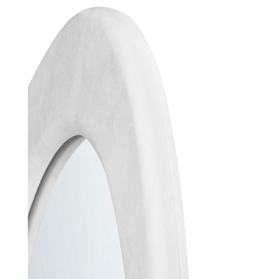 Beliani Wandspiegel aus Samtstoff Modern MASSAY  