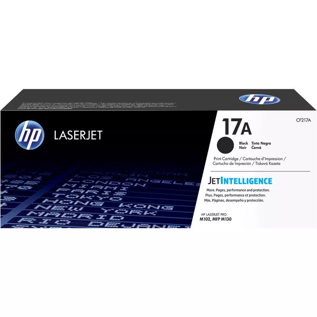 Hewlett-Packard – HP Toner-Modul 17A schwarz CF217A LaserJet Pro M102 1600 Seiten, One Size