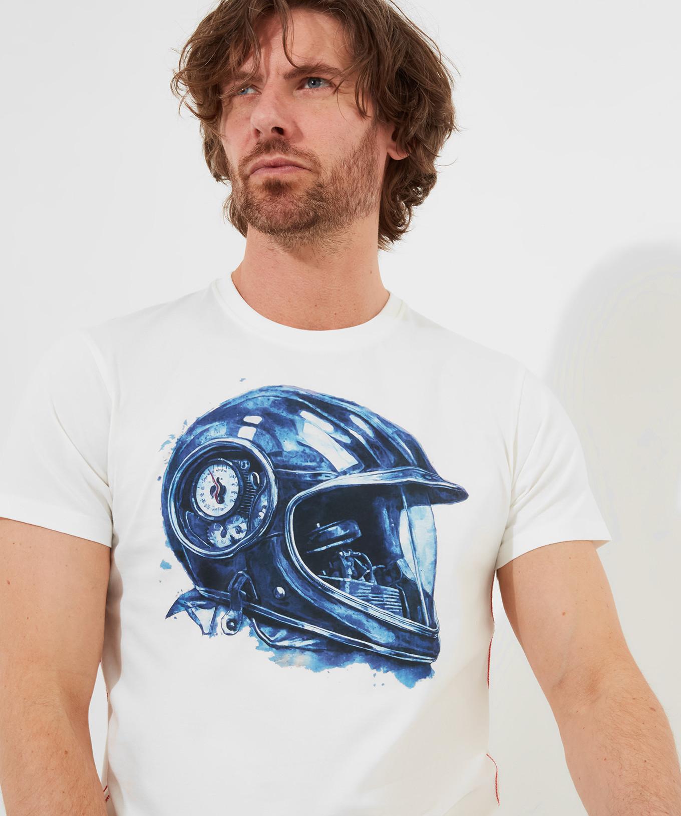 Joe Browns  Bionischer Motorradhelm Grafik-T-Shirt 