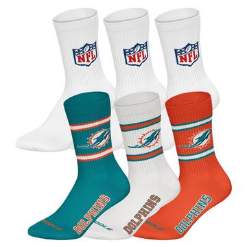 Socken  6er Pack Stretch-NFL 6Pack Crew Socks
