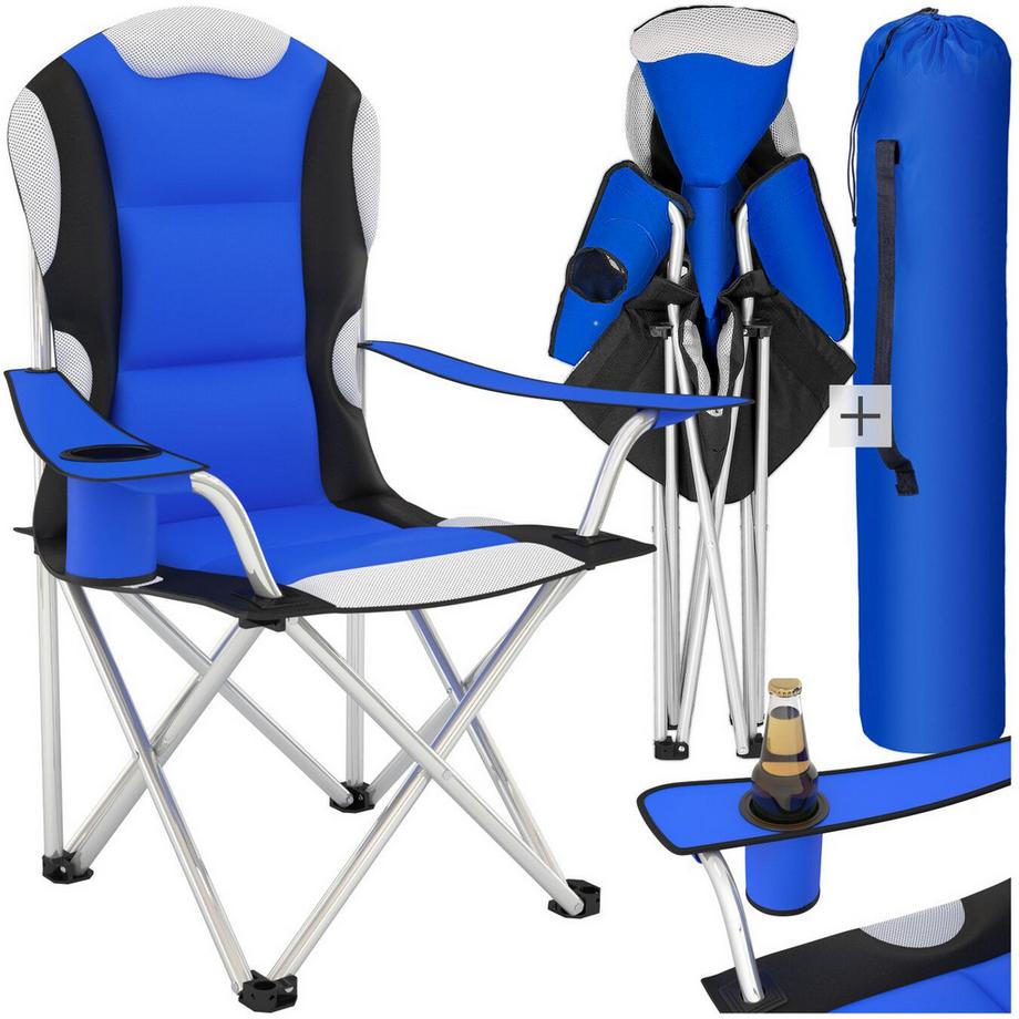 Tectake  Campingstuhl mit Polsterung 