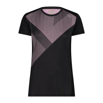 t-shirt mit rundhalsausschnitt, damen