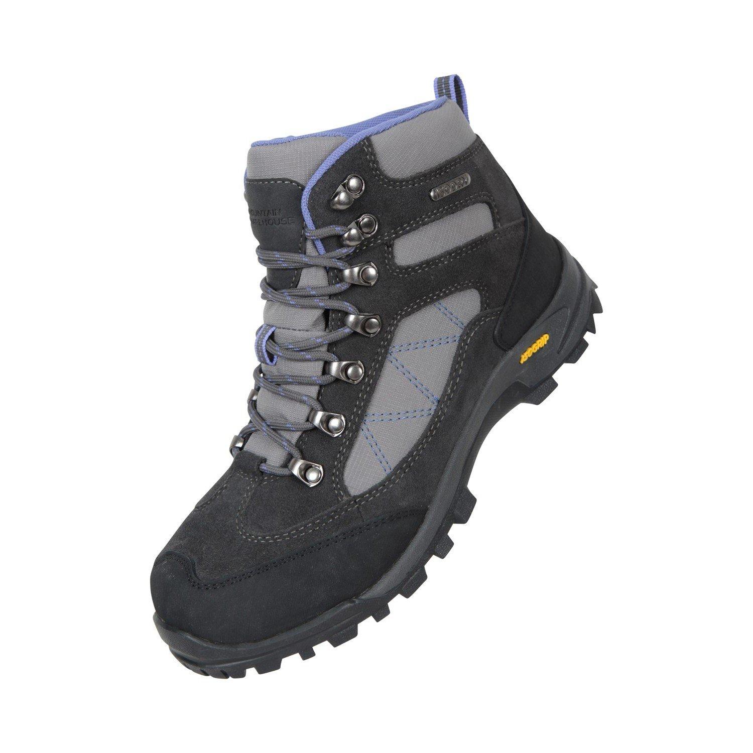 Image of Wanderstiefel Storm, Wildleder Damen Grau 37