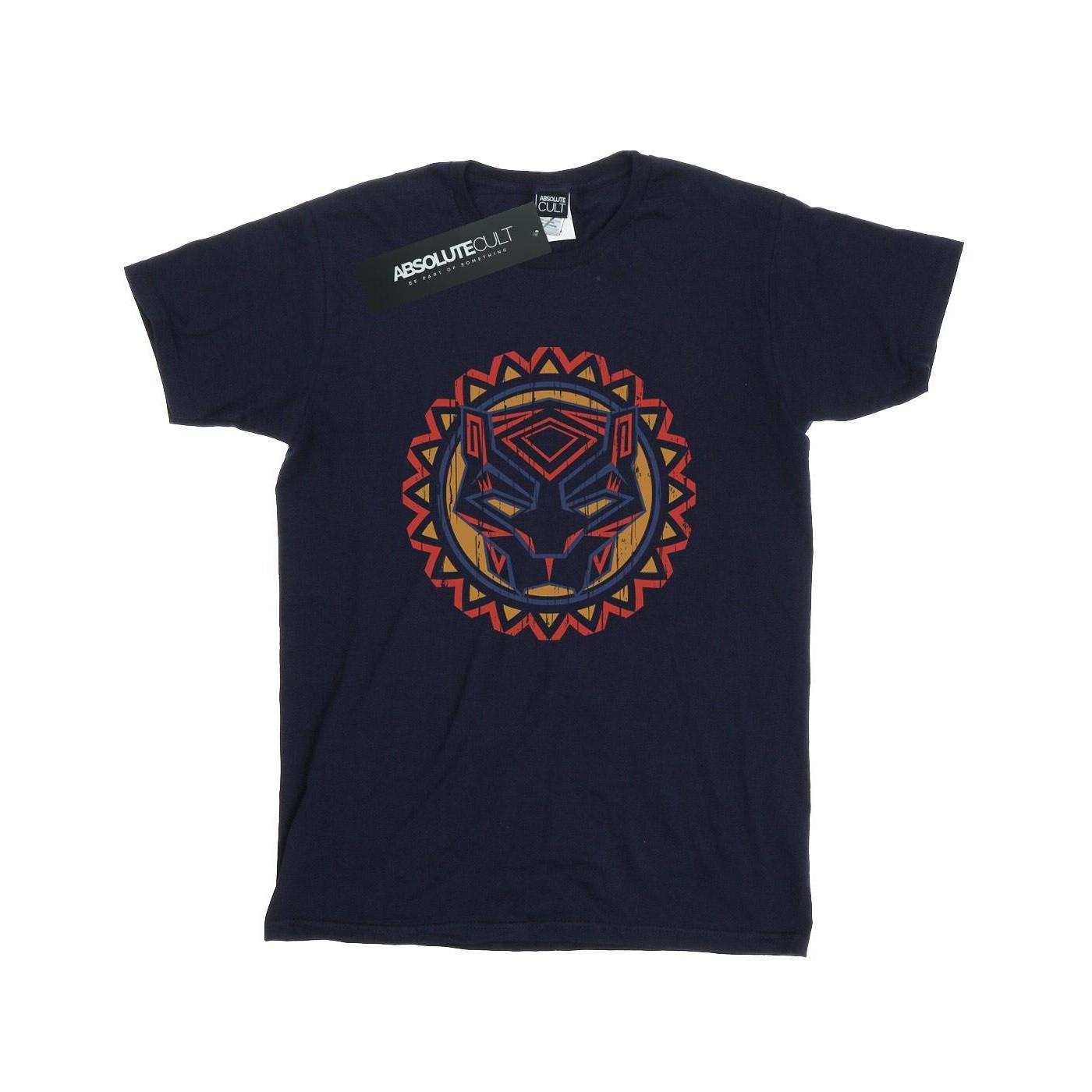 Image of Black Panther Tribal Panther Icon Tshirt Damen Marine M
