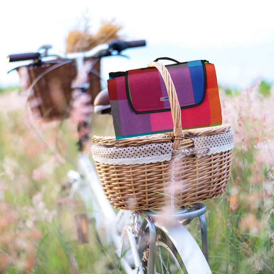 Northio  Coperta da picnic 200 x 200 cm a quadretti 