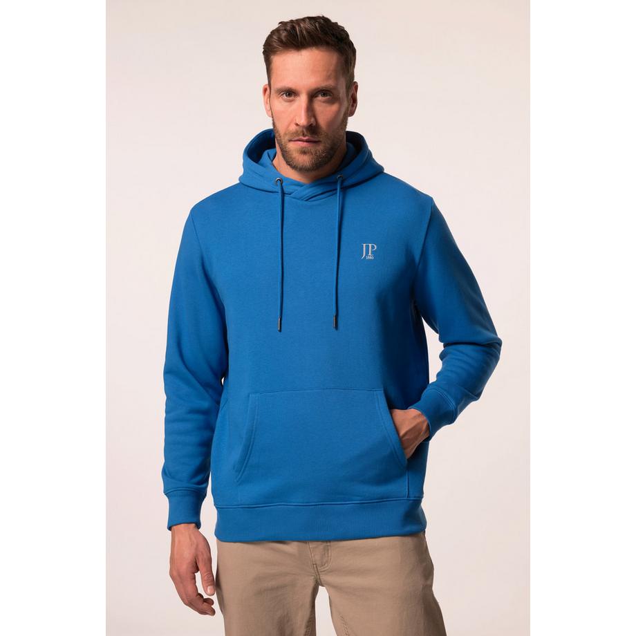 JP1880 Sweat à capuche Imprimé poitrine Poche kangourou  