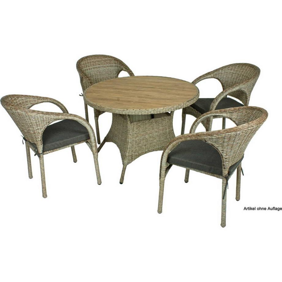 mutoni pleasure Gartentisch Bastia rund  