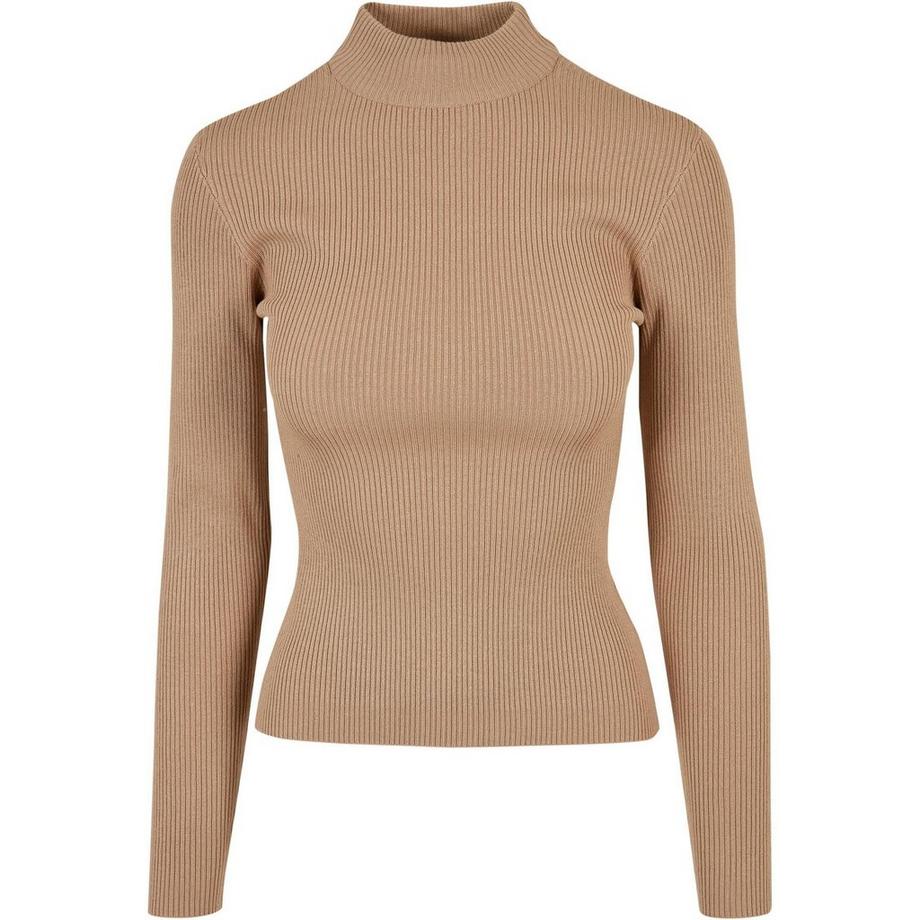 damen-rollkragenpullover aus rippstrick gt