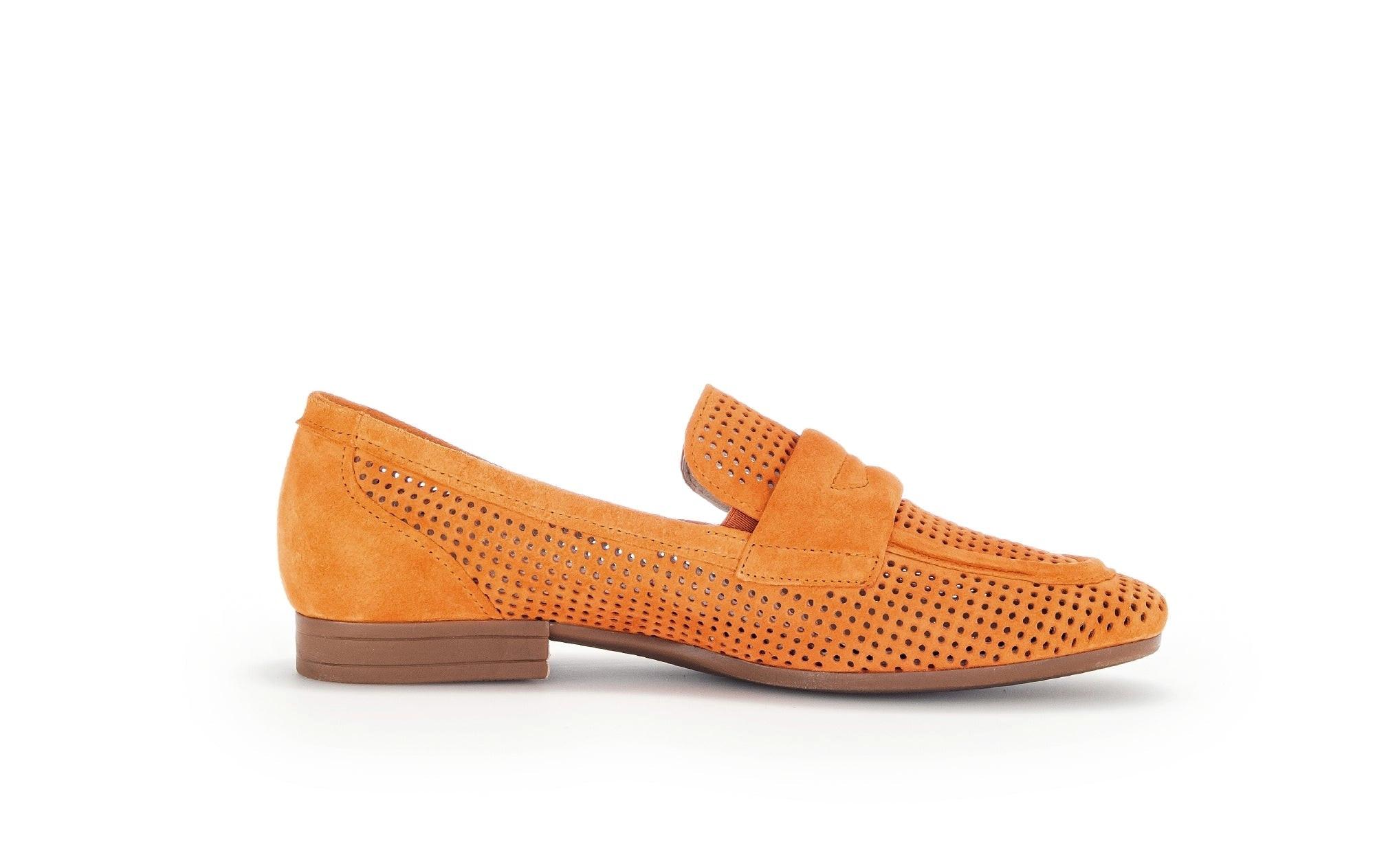 Image of - Wildleder Loafer Damen Orange 36