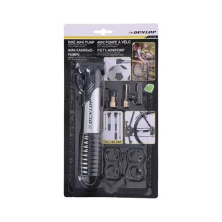 Dunlop  Fahrrad-Pumpe mini inkl 3 Ventiladapter 