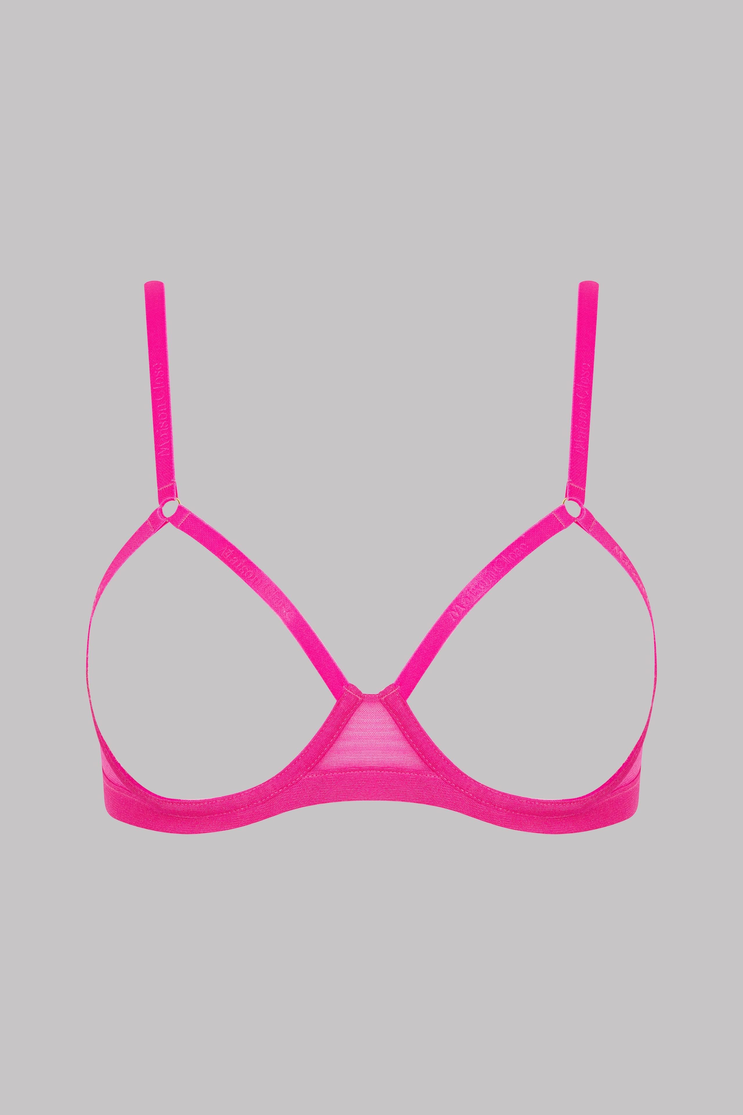 MAISON CLOSE  Reggiseno aperto - Corps à Corps Neon 