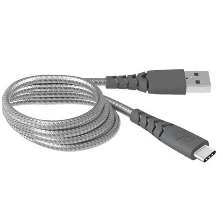 BigBen Connected  Connected FPCBLAC1.2MG USB Kabel 1,2 m USB 2.0 USB A USB C Grau 