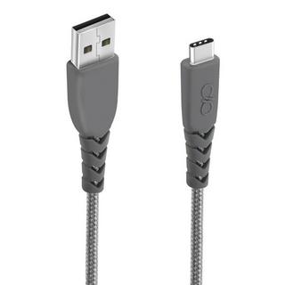 BigBen Connected  Connected FPCBLAC1.2MG USB Kabel 1,2 m USB 2.0 USB A USB C Grau 