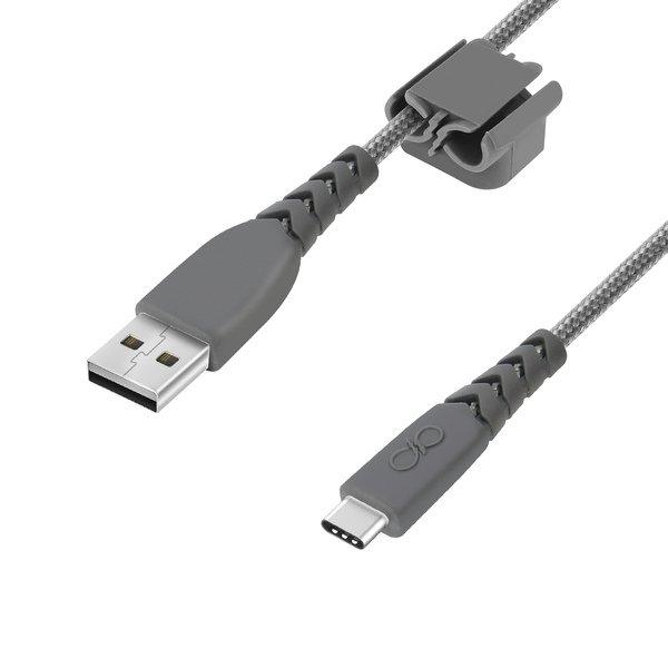 BigBen Connected  Connected FPCBLAC1.2MG USB Kabel 1,2 m USB 2.0 USB A USB C Grau 