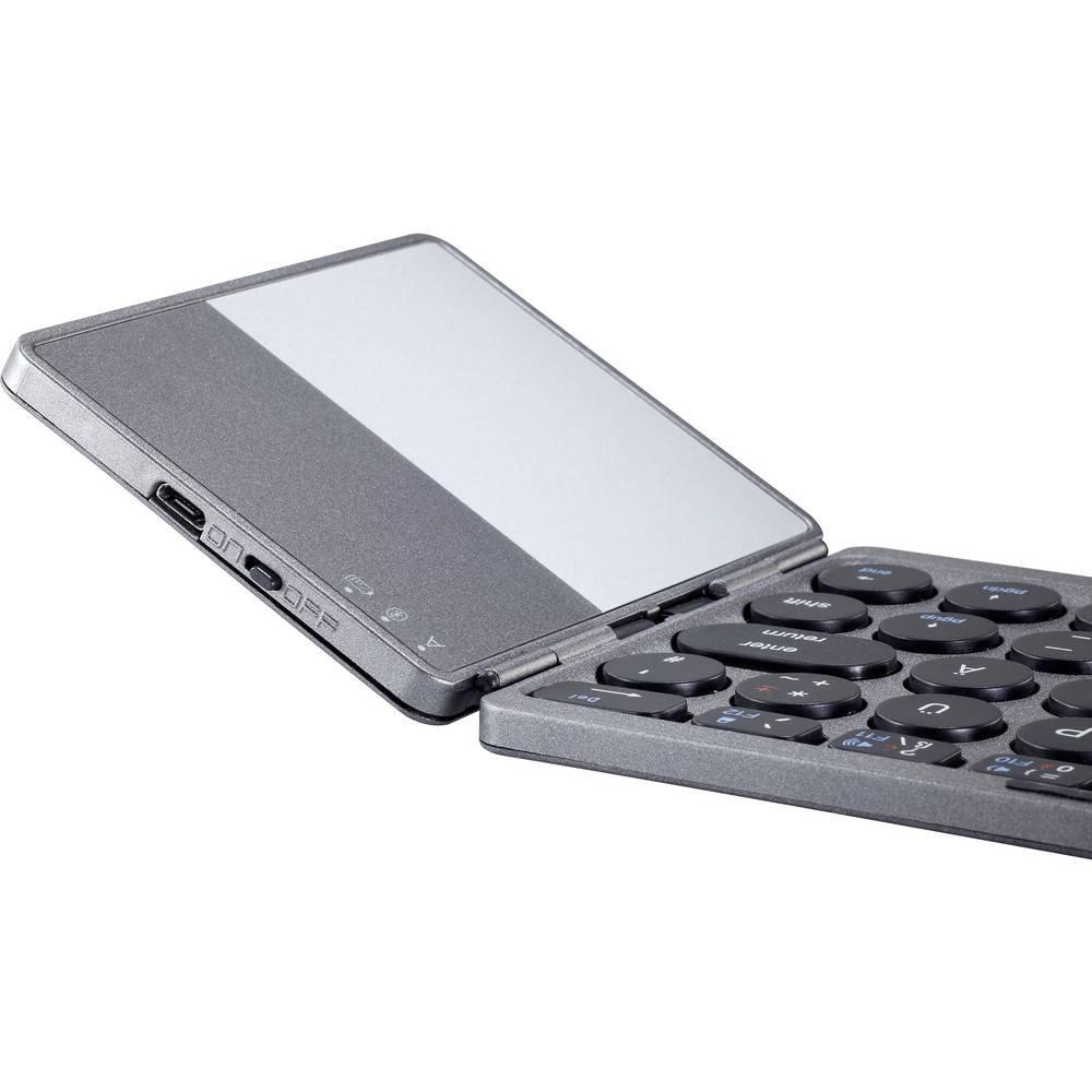 Renkforce  Clavier Bluetooth pliable FWK-250 avec pavé tactile 