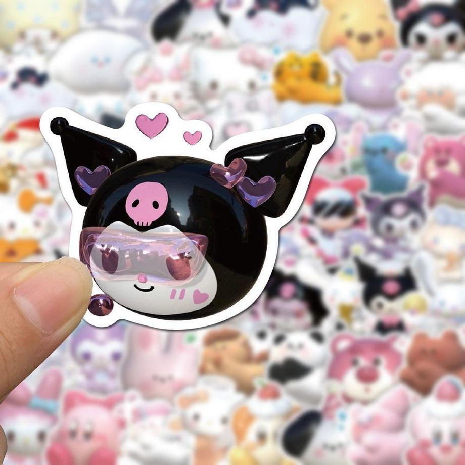 Gameloot Aufkleber - kawaii - 50 Stk  