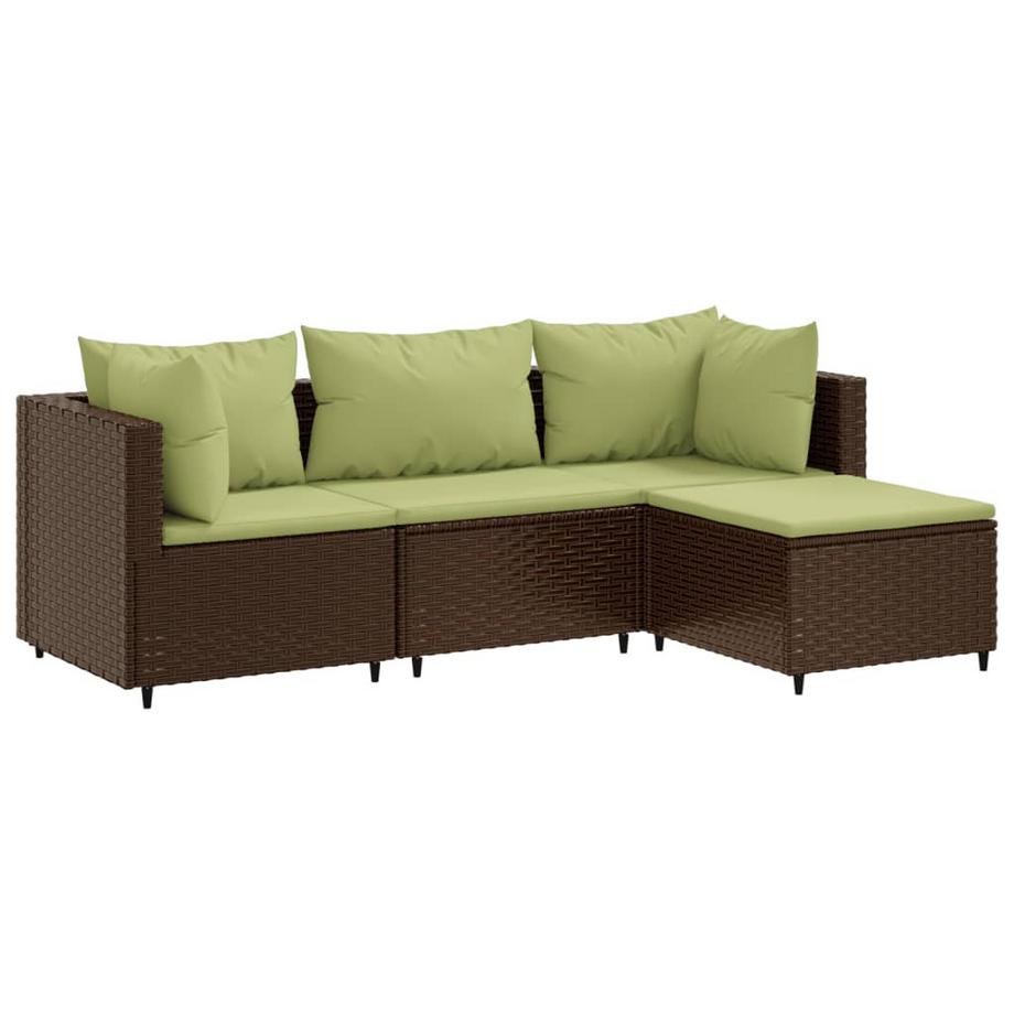 set salotto da giardino Polirattan