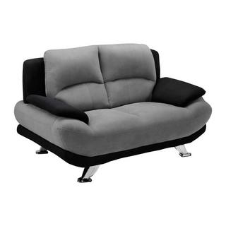 Vente-unique Sofa 2Sitzer Microfaser MUSKO  