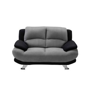 Vente-unique Sofa 2Sitzer Microfaser MUSKO  