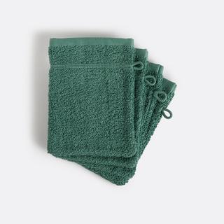 La Redoute Intérieurs Lot 4 gants de toilette éponge bouclette  
