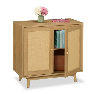 Rattan-Sideboard mit Stauraum