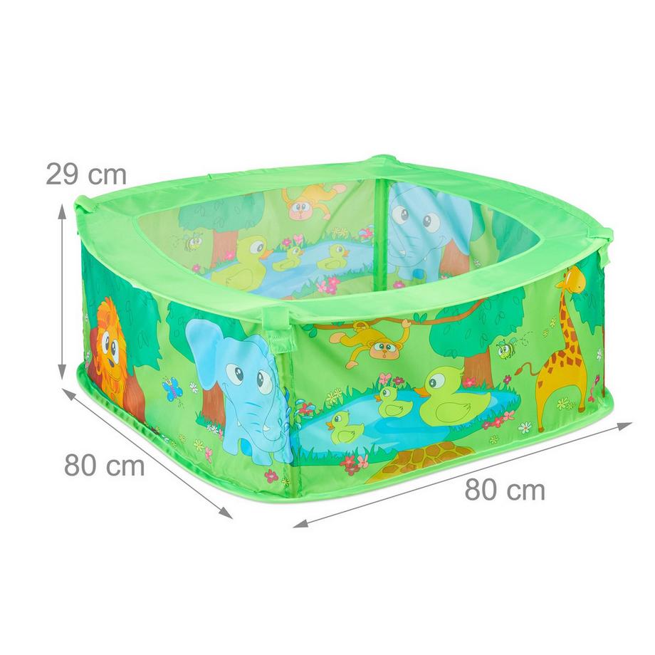B2X  Jungle de bain avec 50 balles pour bébé 