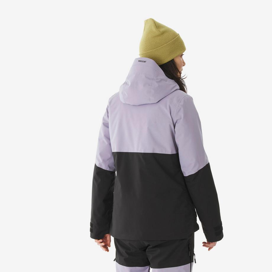 WEDZE Veste de ski et snowboard chaude respirante polyester  