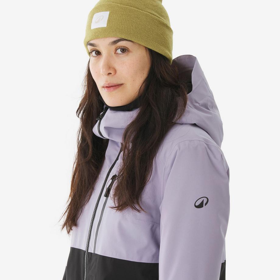 WEDZE Veste de ski et snowboard chaude respirante polyester  