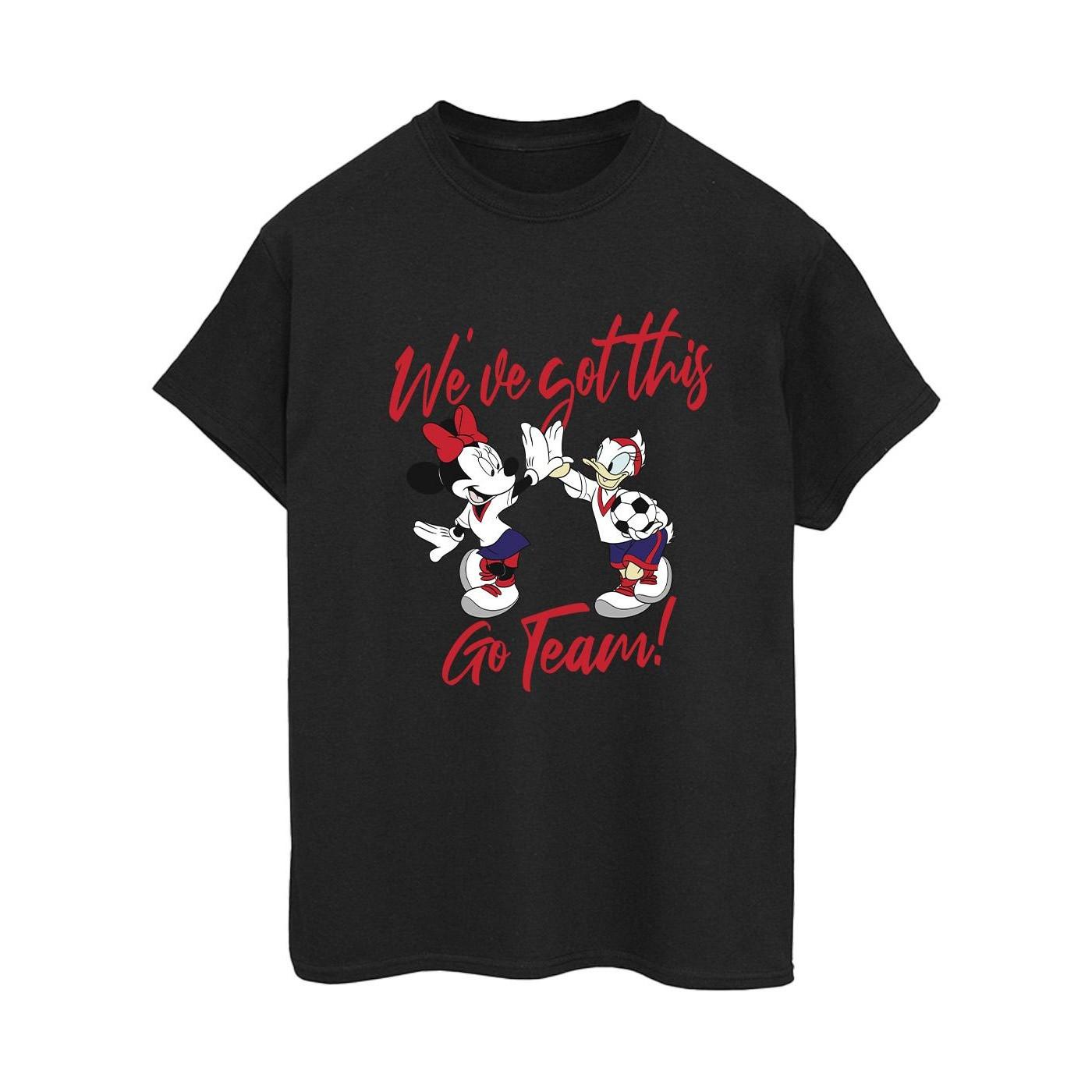 Image of Minnie Daisy We've Got This Tshirt Damen Schwarz S