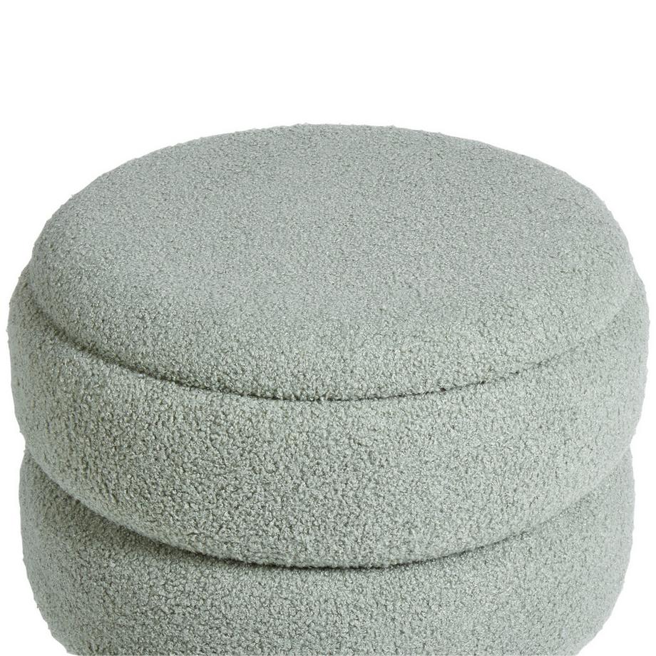 Beliani Hocker mit Stauraum aus Bouclé  OKATON  